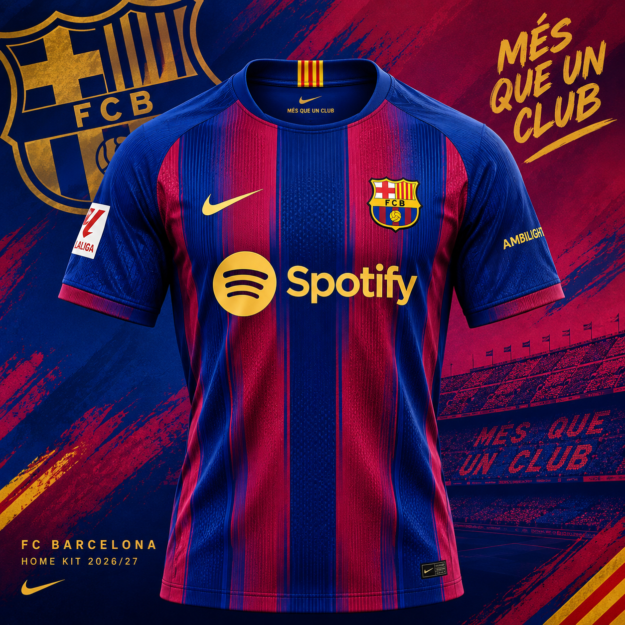 Barcelona Home Jersey