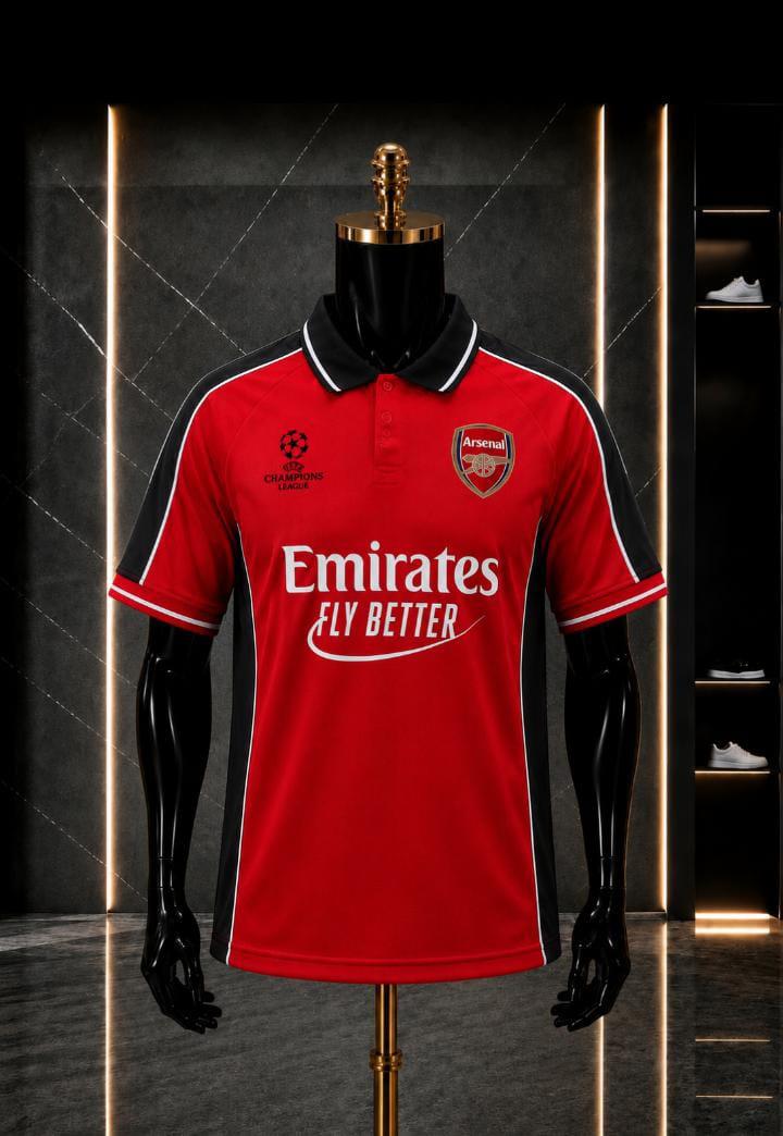Arsenal Red Polo Jersey