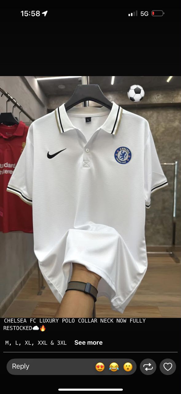Chelsea Official White Polo