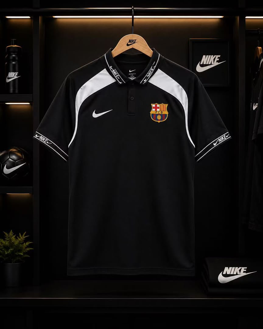 Barcelona Official Polo Black
