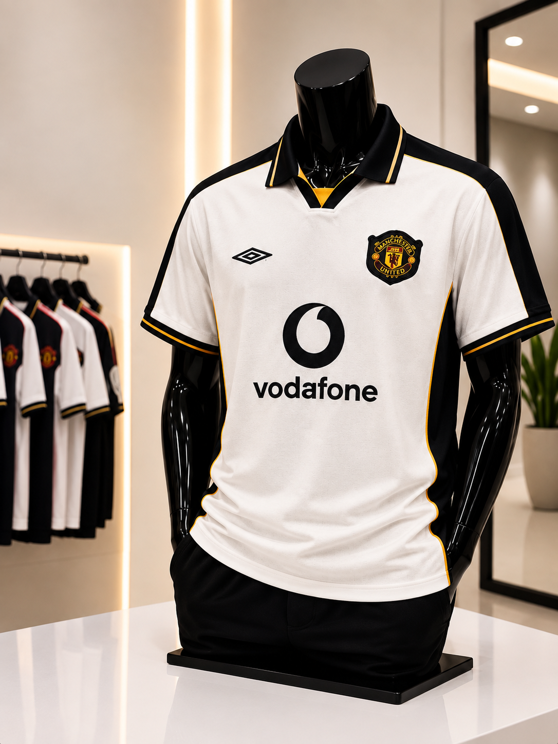 Manchester United Vodafone Jersey